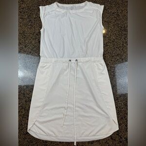 Women’s Athleta Perfect Petal Dress - White - Size 8T